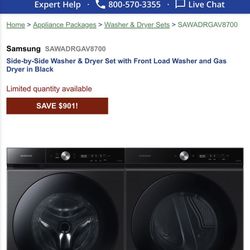 Samsung Washer And Dryer Combo 