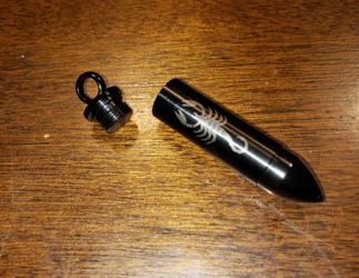 Scorpio Pendant With Hidden Compartment!