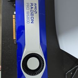 AMD RADEON PRO W6800 32GB GDDR6 MINI DISPLAY PORT  X6 OUTPUT GRAPHICS CARDS PARTS ONLY