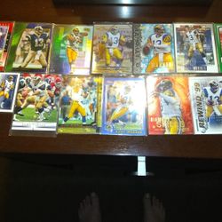 13 Kurt Warner Rams Card Lot Topps Upper Decks Score