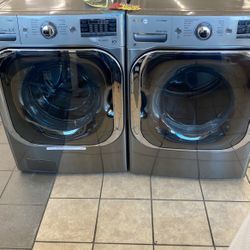 Washer & Dryer Stainless Steel LG Set 