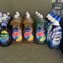 Ajax ,Palmolive ,Lysol
