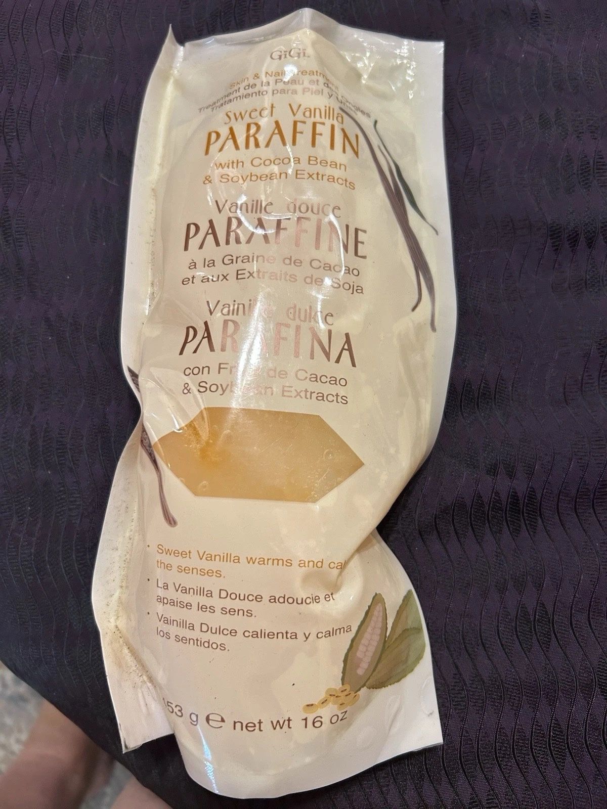 GiGi Paraffin Wax 16 oz Sweet Vanilla