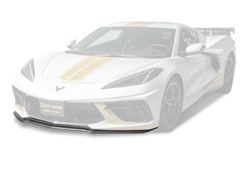 C8 Corvette CARBON FIBER front splitter