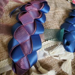 Handmade Ribbon Hair Clips
