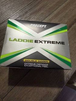 NEW GOLF BALLS 24 Precept Laddie Extreme Double Dozen Distance Golf Balls 2 dozen for $20