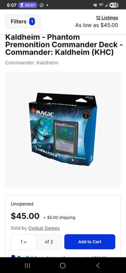 The phantom premonition, MTG