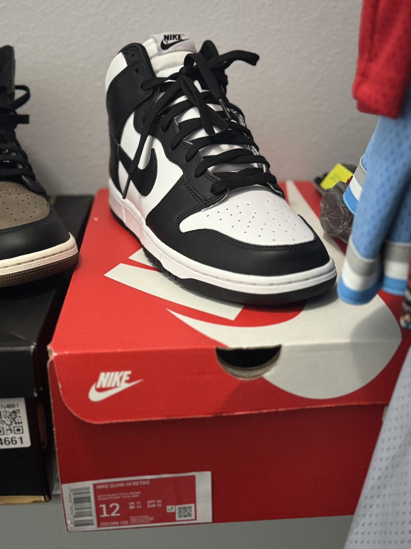 Dunk High Black White(Panda)