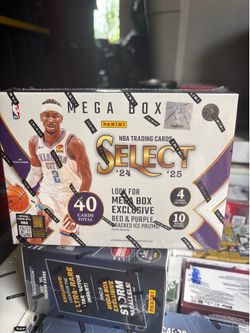 2024-25 panini nba select basketball mega box