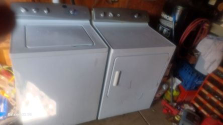 GE profile washer and dryer