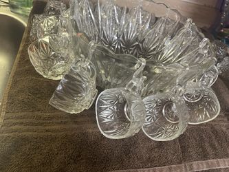 Beautiful Punch Bowl Set