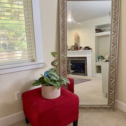 Ornate Full Length Floor Mirror