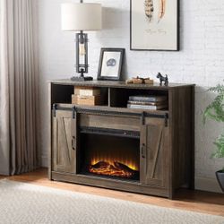 Tv Stand With Fire Place