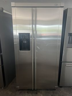 Mabe GE Stainless Steel Side-by-Side Refrigerator