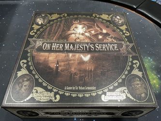 Board Game: the World Of Smog: on Her Majesty’s Service