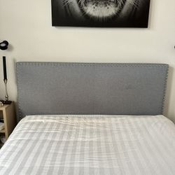Gray Queen Bed Frame