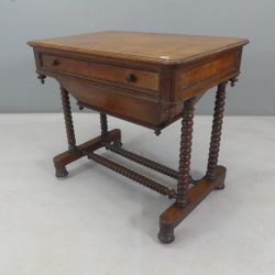 1930s Oak sewing table
