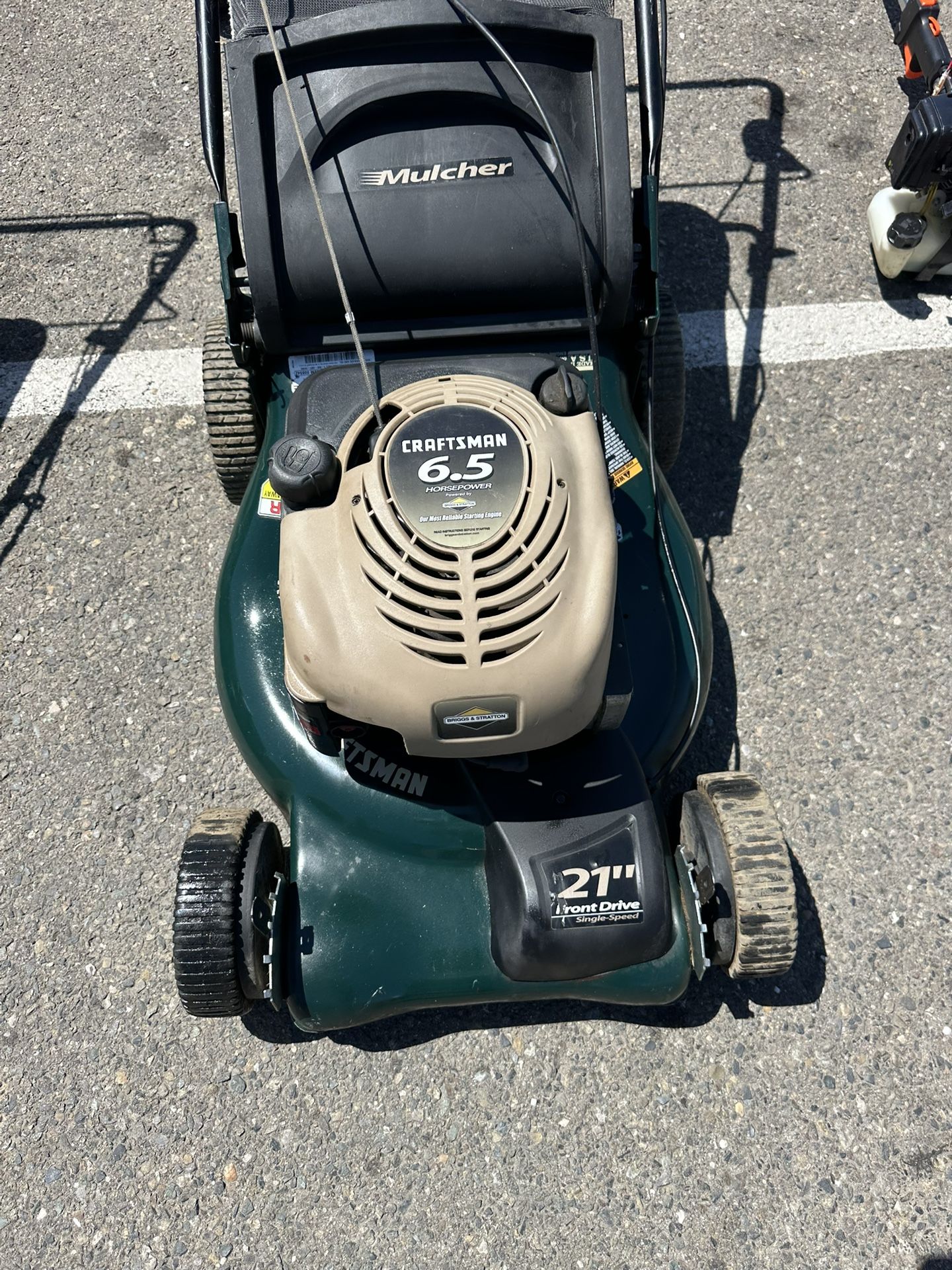 Craftsman 6.5 Hp Self Propelled