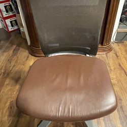 Knoll Leather Office Chair