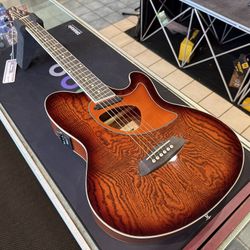 Ibanez Talman TCM50 Vintage Brown Sunburst Thin-Body Acoustic Electric Guitar NEW!