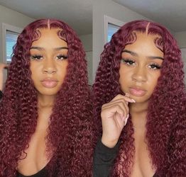 Oq Hair 99j Glueless Human Hair Wig