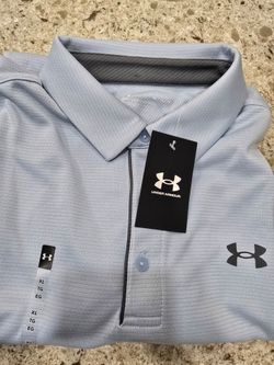New Under Armour Men's Tech Polo Blue XL with tags