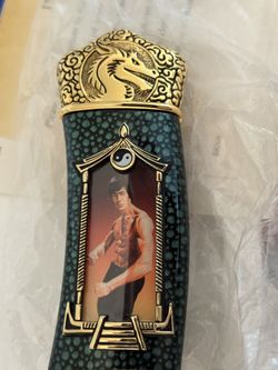 Bruce Lee Franklin mint Knife With Box