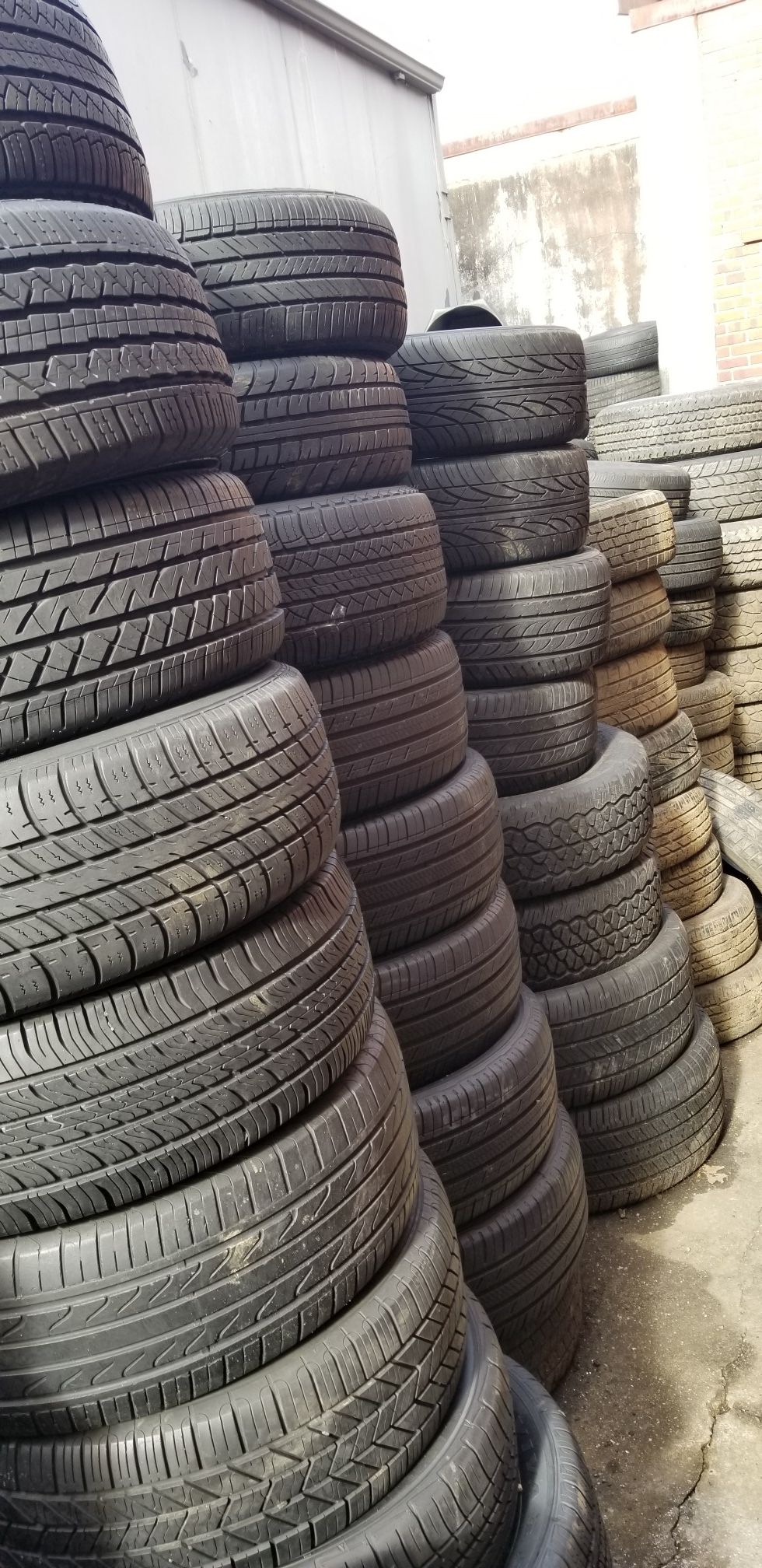 Used tires of any size and brand