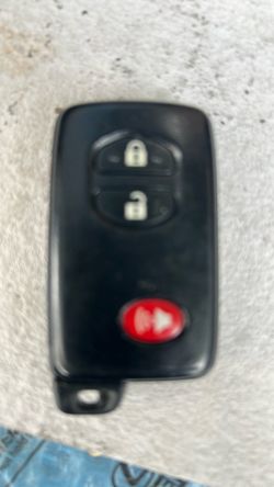 Toyota prius remote control