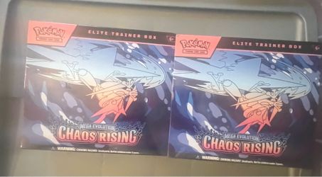 Pokémon Chaos Rising Elite Trainer Boxes