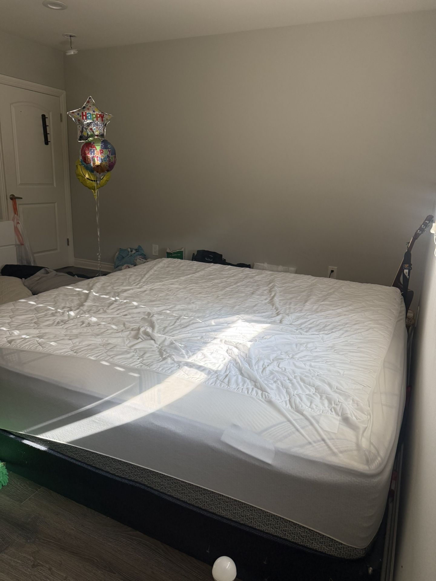 King Bed With Bed frame 