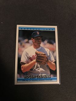 Roger Clemens 1992 Donruss baseball card