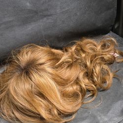 New WOW by LuxHair Long Hair Topper Synthetic Auburn Volume Wiglet