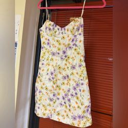Zara Women’s Xs Size Floral Mini Dress 