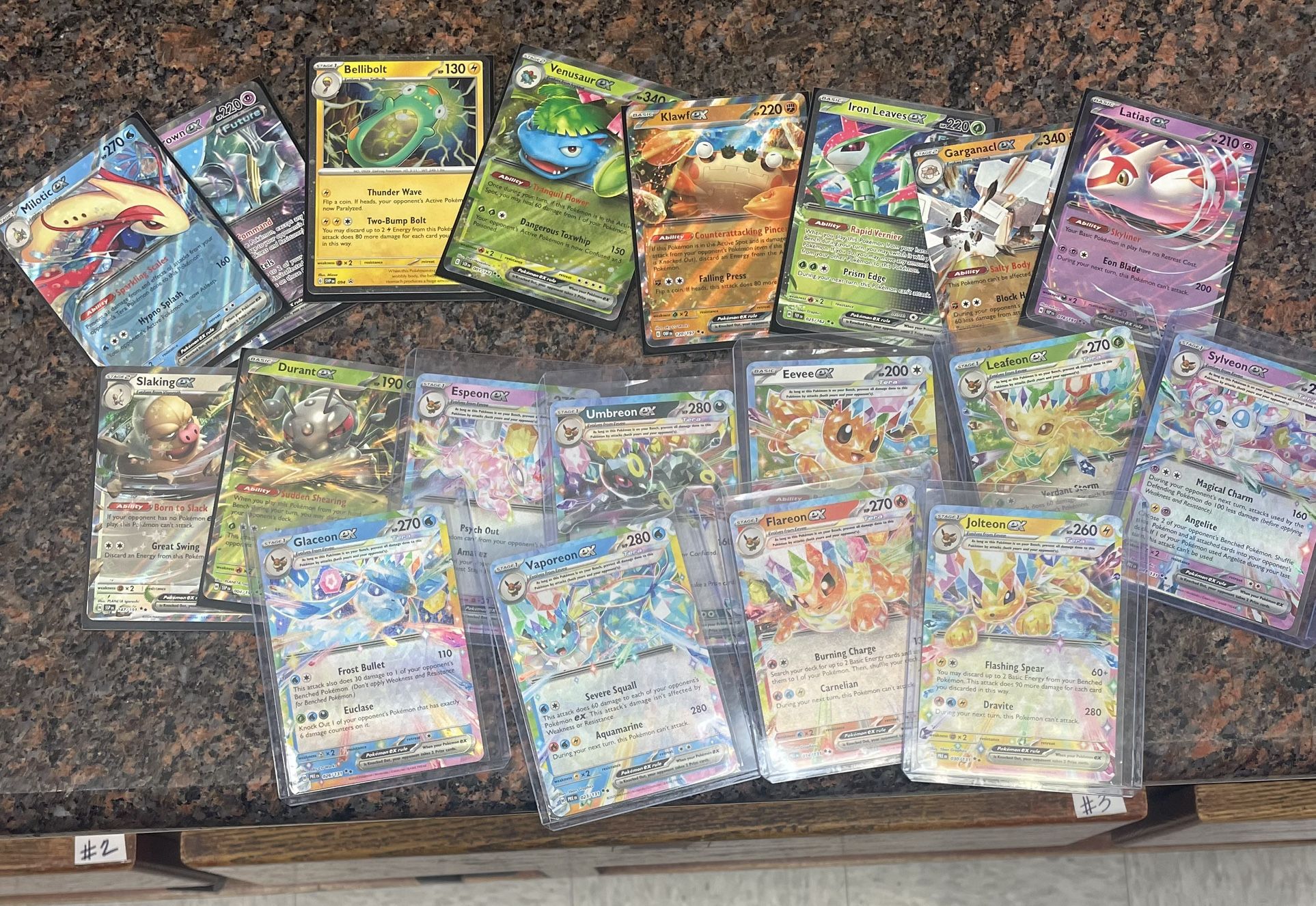 Pokemon Cards 19 Total From Prismatic Set