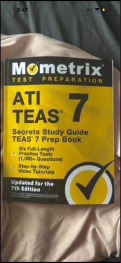 Mometrix ATI TEAS 7 Secrets Study Guide Prep Book