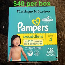 Pampers Swaddlers Size 4