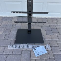 Sanus - VSTV2 Swivel TV Stand for 40"-86" TVs - Black