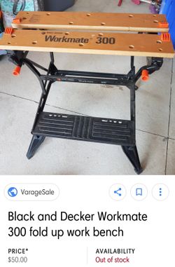 Black and decker workmate 300 online