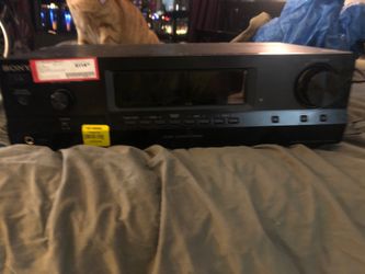 Sony receiver & 3 speakers