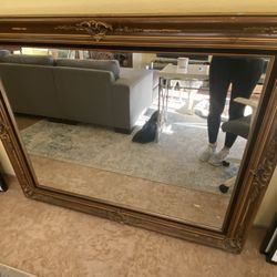 Large Antique Mirror