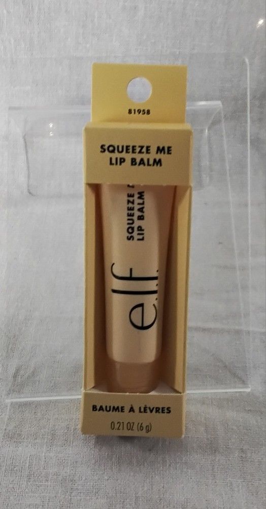 E.L.F. Squeeze Me Lip Balm Vanilla Frosting 0.21 oz