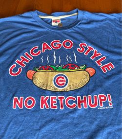 Homage Chicago Cubs Chicago Style No Ketchup T-Shirt