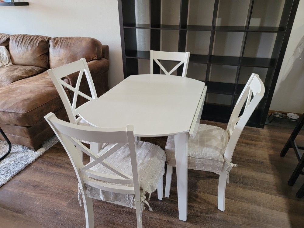 42" X 42" Round Table and Chairs. 