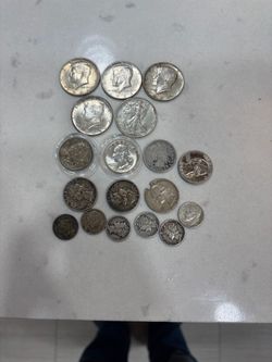 90% silver coin lot.