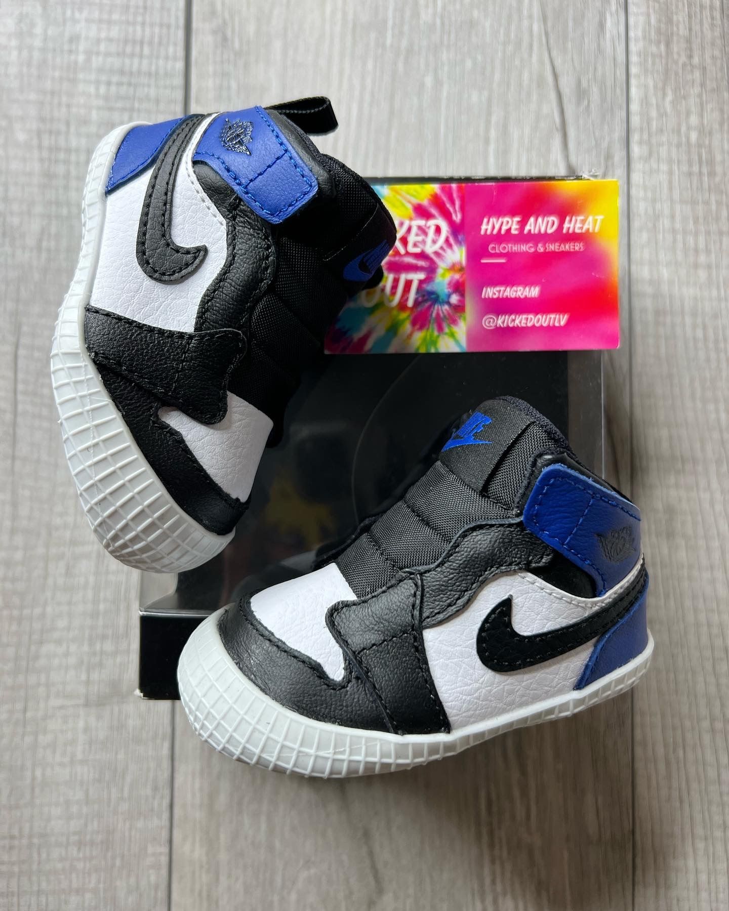 *NEW* Nike Air Jordan 1 “Fragment” Size 3C Crib Baby Bootie