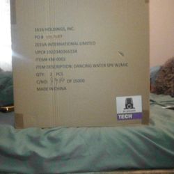 LED Dancing Water Speakers with Microphones