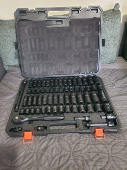 1/2" Impact Socket Set (Deep & Shallow) with Ratchet $139 Firm Price
