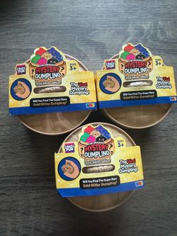 The VIRAL mystery crazy fun dumpling squishies (3 pack) SEALED🎉🎉