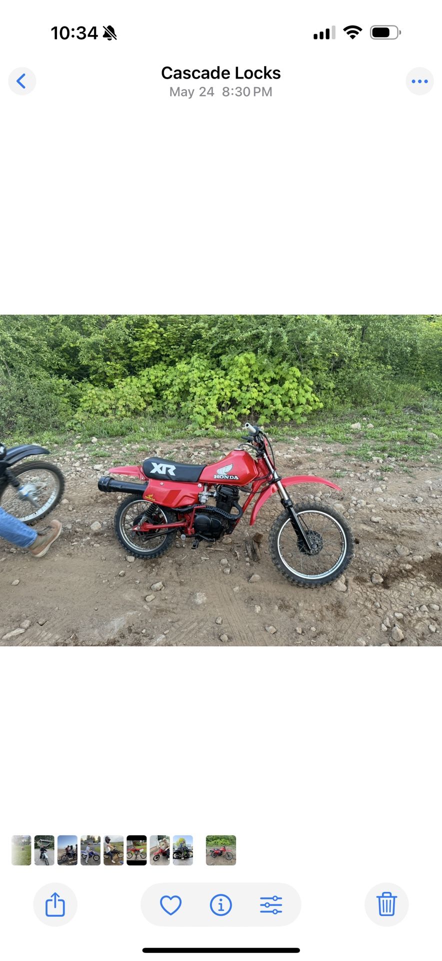 Honda XR 80 Dirt bike